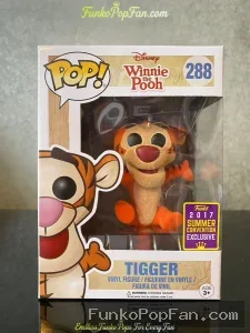 Funko Pop! Disney Winnie the Pooh #288 Tigger (2017 Summer Convention Exclusive) Vinyl Figure Bobble - Funko Pop Figure