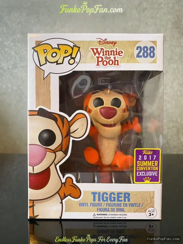 Funko Pop! Disney Winnie the Pooh #288 Tigger (2017 Summer Convention Exclusive) Vinyl Figure Bobble - Funko Pop Figure