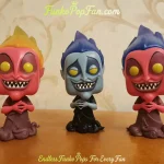 Bundle Funko Pop Disney Villains #1142 Hades (Red) #785 Hades (Blue) Vinyl Figure Bobblehead Vaulted - Funko Pop Figure