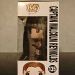 Funko Pop! Television Firefly #135 Captain Malcolm Reynolds Vinyl Figure Bobblehead Vaulted Collecti - Funko Pop Figure