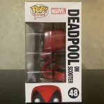 Funko Pop! Rides Marvel #48 Deadpool on Scooter Vinyl Figure Bobblehead Vaulted Collectible With Pro - Funko Pop Figure