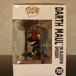 Funko Pop! Star Wars #705 Darth Maul on Bloodfin Speeder Vinyl Figure Bobblehead Vaulted Collectible - Funko Pop Figure