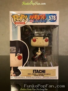 Funko Pop Animation Naruto Shippuden #578 Itachi (Alliance Entertainment Exclusive) Vinyl Figure Bob - Funko Pop Figure