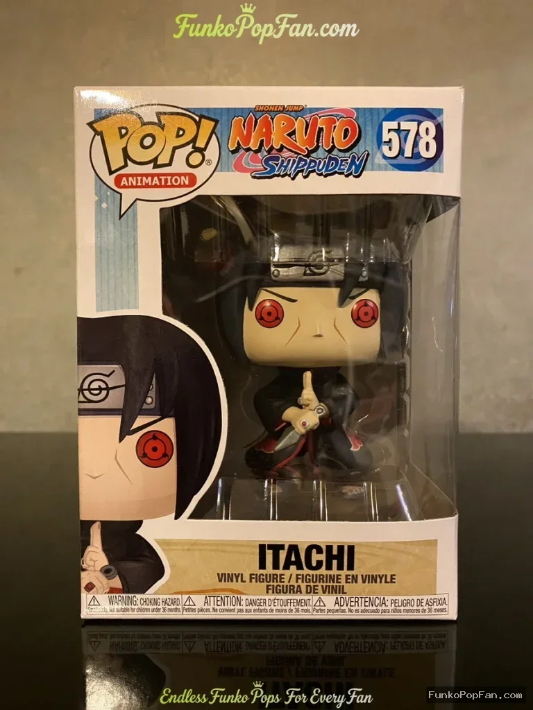Funko Pop Animation Naruto Shippuden #578 Itachi (Alliance Entertainment Exclusive) Vinyl Figure Bob - Funko Pop Figure