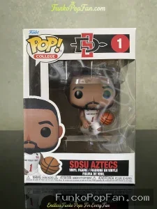 Funko Pop! College #1 San Diego State SDSU Aztecs Basketball Vinyl Figure Bobblehead Vaulted Collect - Funko Pop Figure