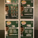 Bundle Funko Pop NBA #32 Giannis Antetokounmpo / #45 Giannis Antetokounmpo / #68 Giannis Antetokounm - Funko Pop Figure