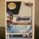 Funko Pop! Marvel Avengers #1198 Captain America (Glow in the Dark) Vinyl Figure Bobblehead Vaulted  - Funko Pop Figure