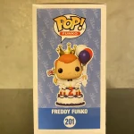 Funko Pop! Birthday Freddy Funko #201 Vinyl Figure Bobblehead Vaulted Collectible With Protector - Funko Pop Figure