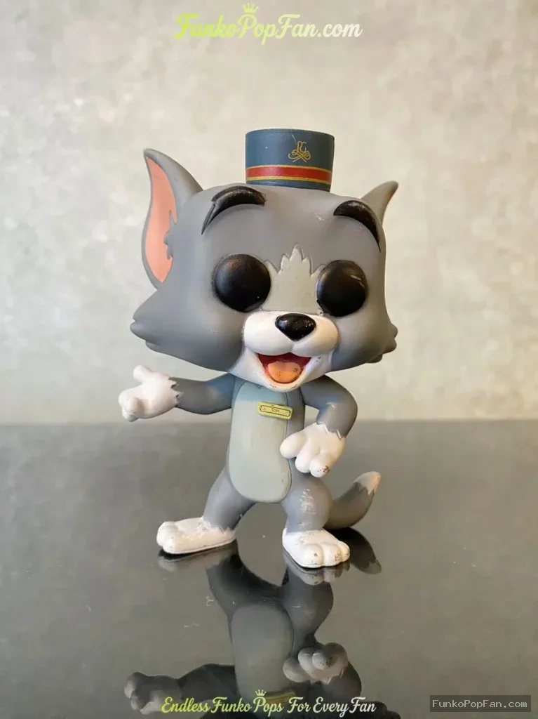 Funko Pop Animation Tom & Jerry #1096 Tom with Top Hat Vinyl Figure Bobblehead Vaulted Collectible W - Funko Pop Figure