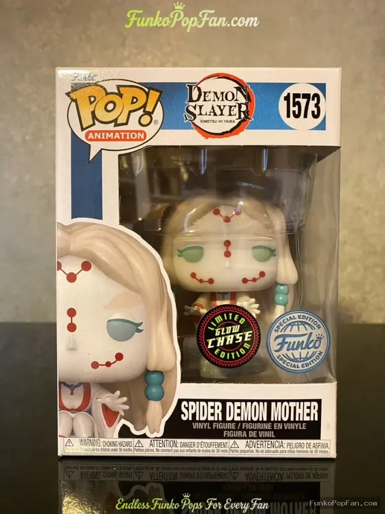 Funko Pop! Animation Demon Slayer Spider Demon Mother #1573 (Chase Glow in the Dark) Vinyl Figure Bo - Funko Pop Figure