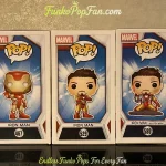Bundle Funko Pop Avengers #467 Iron Man (NYCC 2019) #529 Iron Man (Convention Exclusive) #580 Iron M - Funko Pop Figure