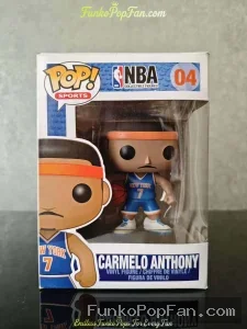 Funko Pop! NBA Sports Knicks #04 Carmelo Anthony (Vaulted) Vinyl Figure Bobblehead Vaulted Collectib - Funko Pop Figure