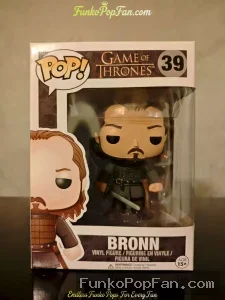 Funko Pop! Game of Thrones #39 Bronn Vinyl Figure Bobblehead Vaulted Collectible With Protector - Funko Pop Figure