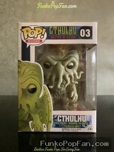 Funko Pop! Books Cthulhu #03 Cthulhu (Entertainment Earth Exclusive) Vinyl Figure Bobblehead Vaulted - Funko Pop Figure