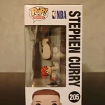 Funko Pop! Basketball NBA #205 Stephen Curry Vinyl Figure Bobblehead Vaulted Collectible With Protec - Funko Pop Figure