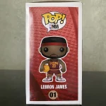 Funko Pop! NBA #01 LeBron James (Cleveland Cavaliers) Vinyl Figure Bobblehead Vaulted Collectible Wi - Funko Pop Figure