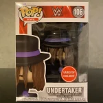 Funko Pop WWE #106 Undertaker (GameStop Exclusive) Vinyl Figure Bobblehead Vaulted Collectible With  - Funko Pop Figure