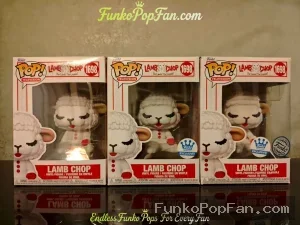 Bundle Funko Pop 3X Television #1698 Lamb Chop's Play Along Vinyl Figure Bobblehead Vaulted Collecti - Funko Pop Figure