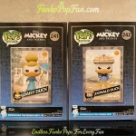 Funko Pop Disney Mickey and Friends #241 Daisy Duck (1800 pcs LE Previews Exclusive) #242 Donald Duc - Funko Pop Figure
