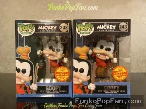 Funko Pop! Digital Mickey and Friends #243 X1 Goofy (Legendary LE 1800) Vinyl Figure Bobblehead Vaul - Funko Pop Figure