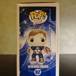 Funko Pop! Marvel Avengers #92 Captain America (Unmasked) SDCC Exclusive Vinyl Figure Bobblehead Vau - Funko Pop Figure