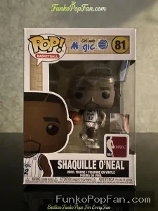 Funko Pop! NBA Orlando Magic #81 Shaquille O'Neal (Hardwood Classics) Vinyl Figure Bobblehead Vaulte - Funko Pop Figure