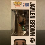 Funko Pop Boston Celtics Jaylen Brown #176 White Jersey Funko.com Exclusive Vinyl Figure Bobblehead  - Funko Pop Figure