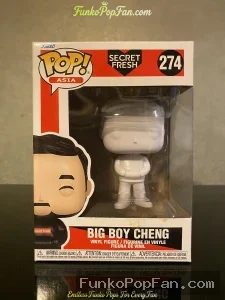 Funko Pop Asia Secret Fresh #274 Big Boy Cheng Vinyl Figure Bobblehead Vaulted Collectible With Prot - Funko Pop Figure