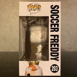 Funko Pop Sports #203 Soccer Freddy (Exclusive) Vinyl Figure Bobblehead Vaulted Collectible With Pro - Funko Pop Figure