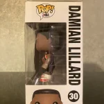 Funko Pop! NBA Sports #30 Damian Lillard Vinyl Figure Bobblehead Vaulted Collectible With Protector - Funko Pop Figure