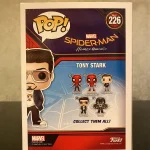 Funko Pop! Marvel Spider-Man Tony Stark #226 Vinyl Figure Bobblehead Vaulted Collectible With Protec - Funko Pop Figure