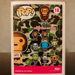 Funko Pop! A Bathing Ape #18 Baby Milo (Flocked Bait Exclusive) Vinyl Figure Bobblehead Vaulted Coll - Funko Pop Figure