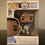Funko Pop Football Manchester City #13 Gabriel Jesus Vinyl Figure Bobblehead Vaulted Collectible Wit - Funko Pop Figure