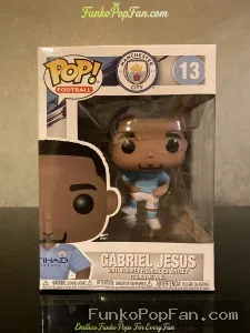 Funko Pop Football Manchester City #13 Gabriel Jesus Vinyl Figure Bobblehead Vaulted Collectible Wit - Funko Pop Figure