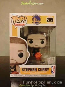 Funko Pop! Basketball NBA #205 Stephen Curry Vinyl Figure Bobblehead Vaulted Collectible With Protec - Funko Pop Figure