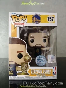 Funko Pop! Basketball Golden State Warriors #157 Stephen Curry (Special Edition) Vinyl Figure Bobble - Funko Pop Figure