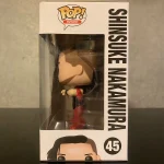 Funko Pop! WWE Shinsuke Nakamura #45 Vinyl Figure Bobblehead Vaulted Collectible With Protector - Funko Pop Figure