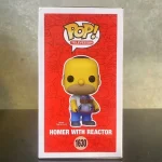 Funko Pop Television The Simpsons #1630 Homer with Reactor (Funkon London Limited Edition) Vinyl Fig - Funko Pop Figure
