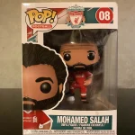 Funko Pop Football Liverpool #08 Mohamed Salah Vinyl Figure Bobblehead Vaulted Collectible With Prot - Funko Pop Figure
