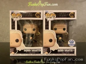 Bundle Funko Pop House of the Dragon #05 Daemon Targaryen / #09 Daemon Targaryen (Exclusive) Vinyl F - Funko Pop Figure