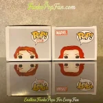 Bundle Funko Pop! Marvel Avengers #295 Black Widow / Civil War #132 Black Widow Vinyl Figure Bobbleh - Funko Pop Figure