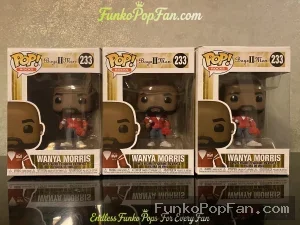 Funko Pop! Boys II Men Wanya Morris #233 X1 (Regular) Vinyl Figure Bobblehead Vaulted Collectible Wi - Funko Pop Figure