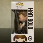 Funko Pop Star Wars #03 Han Solo Vinyl Figure Bobblehead Vaulted Collectible With Protector - Funko Pop Figure