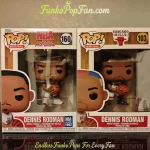 Funko Pop NBA All Star #160 Dennis Rodman / Chicago Bulls #103 Dennis Rodman Vinyl Figure Bobblehead - Funko Pop Figure