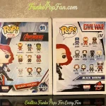 Bundle Funko Pop! Marvel Avengers #295 Black Widow / Civil War #132 Black Widow Vinyl Figure Bobbleh - Funko Pop Figure