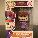 Funko Pop! Animation Wacky Races Dick Dastardly #38 Vinyl Figure Bobblehead Vaulted Collectible With - Funko Pop Figure