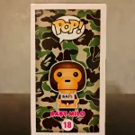 Funko Pop! A Bathing Ape #18 Baby Milo (Flocked Bait Exclusive) Vinyl Figure Bobblehead Vaulted Coll - Funko Pop Figure
