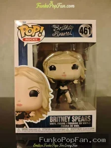 Funko Pop! Rocks Britney Spears #461 Vinyl Figure Bobblehead Vaulted Collectible With Protector - Funko Pop Figure