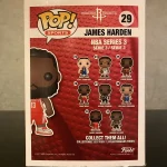 Funko Pop Sports NBA #29 James Harden (Houston Rockets Red Jersey) Vinyl Figure Bobblehead Vaulted C - Funko Pop Figure