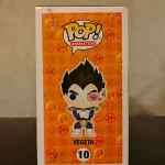 Funko Pop! Animation Dragon Ball Z #10 Vegeta Vinyl Figure Bobblehead Vaulted Collectible With Prote - Funko Pop Figure